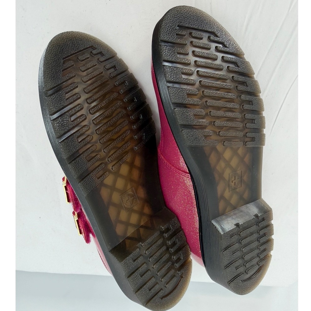 Dr. Martens 8065 Y Pink Glitter Mary Jane Double Strap Shoes 6 Whimsigoth 107-06 - Picture 8 of 16